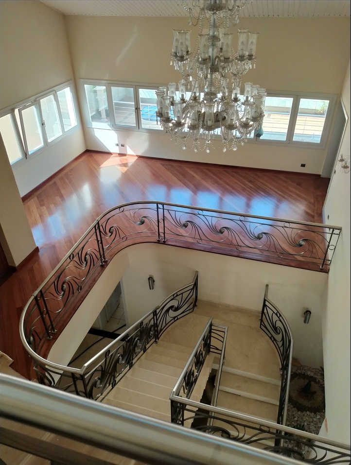 piso de madeira